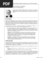 Principia » Imprimer » Les Programmes de Recherche de Lakatos