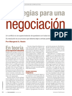 Estrategias para Una Negociación