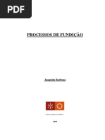 Processos de Fundição