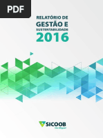 Relatório de Gestão e Sustentabilidade 2016