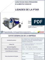 1 Generalidades de La PTAR