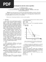 Determinação da razão dos calores específicos