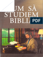 Cum Sa Studiem Biblia