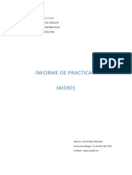 Informe de Pacticas Profesionales PDF