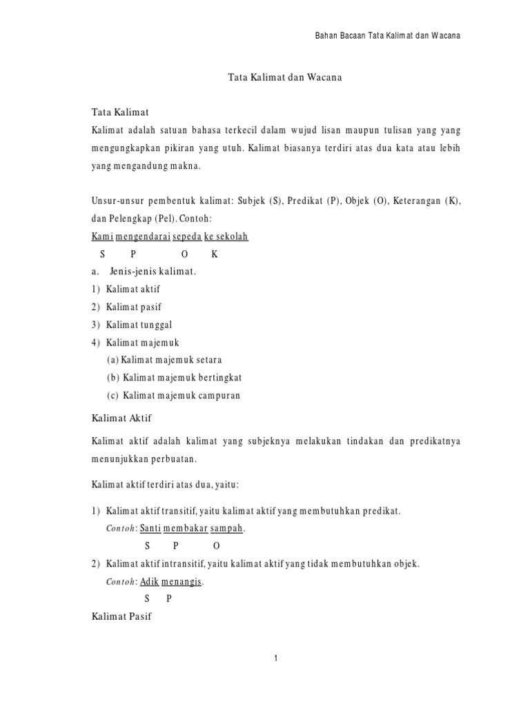 Contoh Soal Dan Materi Pelajaran 7 Contoh Kata Objek Contoh Soal Dan Materi Pelajaran 7 Contoh Kata Objek