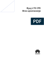 Huawei b315s - Korisnicke Upute PDF