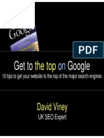 Get To Google: The Top