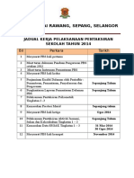 Jadual Pelaksanaan PBS 2014