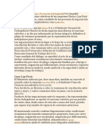 Casos de Convenios Laborales Leche Gloria y Lan Peru