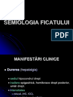 Semiologia Ficatului PDF