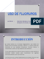 Uso de Fluoruros