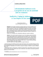 Ansiedad Ante Los Exámenes - Tratamiento PDF