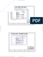 Autodesk educational product plan of semi-basement