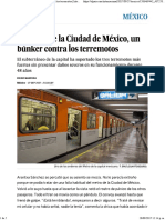 El Metro de La Ciudad de México, Un Búnker Contra Los Terremotos _ Internacional _ EL PAÍS