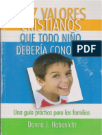 Diez Valores Cristianos Que Todo Niño Debería Conocer PDF