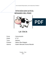 Obra Literaria La Vaca