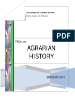 FAQs on Agrarian Reform History