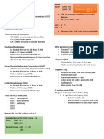 Cardiac Function Tests: Example: Normal Formula LDH 1 2 0.5 LDH 2 4