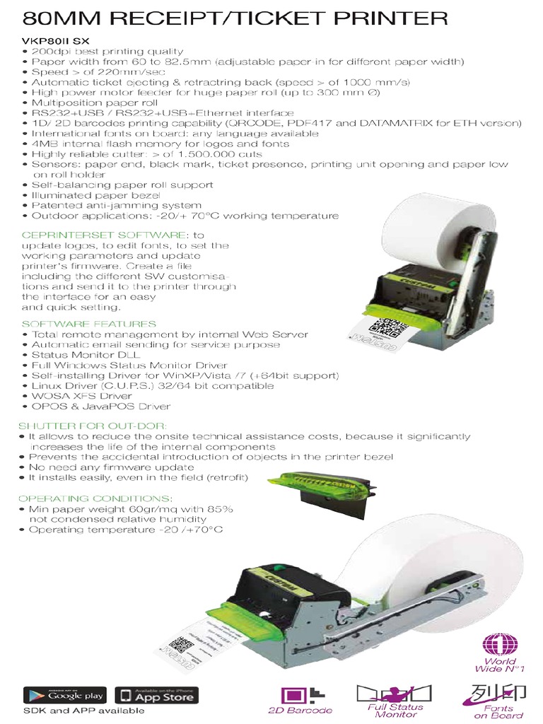 Custom VKP80II SX Brochure PDF