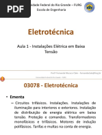 Aula 1 - Instalações Elétricas Em BT