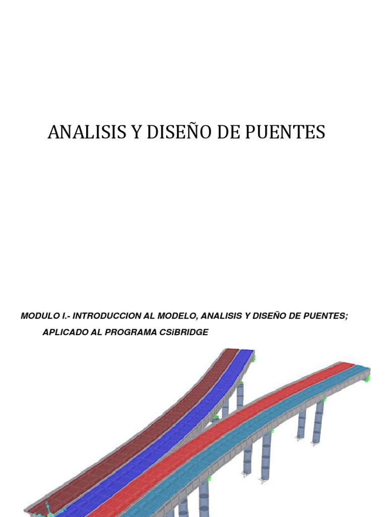 Manual CSIBridge 2013 PDF | PDF | Puente | Diseño