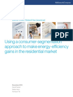 Using A Consumer-Segmentation Approach To Make Energy-Efficiency Gains in The Residential Market PDF