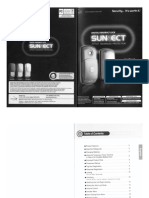 Lock Sunnect AP501 Digital Deadbolt Lock User Manual