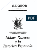17.isidore Ducasse y La Retorica Espanola