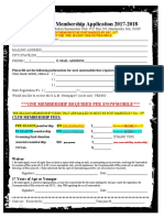 Membership Form 2017-2018