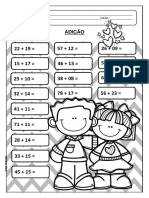 ADIÇÃO e Subtração Creative