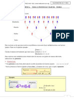 Potencias y Raiz Cuadrada