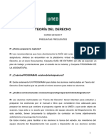 TEORIA DEL DERECHO Preguntas Frecuentes 20162017