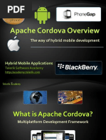 Apache Cordova Overview: The Way of Hybrid Mobile Development