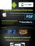 Apache Cordova Overview: The Way of Hybrid Mobile Development