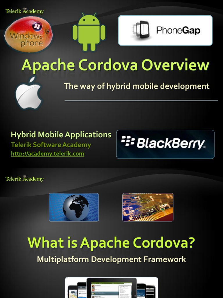 Apache Cordova: Hybrid App Development | PDF | System Software ...