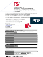 Official IELTS Practice Materials Order Form - IDP 2010