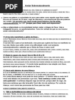 Andar Sobrenaturalmente