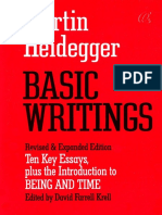 Martin Heidegger-Basic Writings