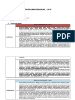 2° PROGRAMACION ANUAL ACTUALIZADA