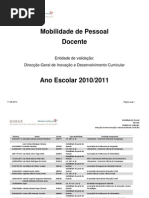 2ª Listas Mobilidade DGIDC