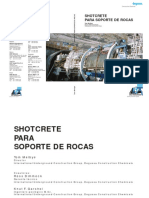 Shotcrete Soporte de Rocas PDF