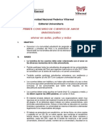 Concurso de cuentos de amor universitario