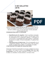 Cupcakes de Galletas Oreo