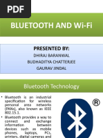 Bluetooth and Wi-Fi