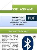 Bluetooth and Wi-Fi