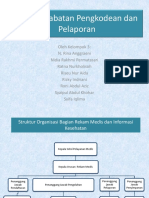 Analisis Jabatan Koding Dan Pelaporan