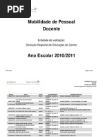 2ª Listas Mobilidade DREC