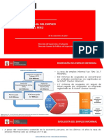 Situación Actual Del Empleo Informal en El Perú