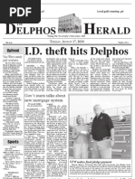 I.D. Theft Hits Delphos: Elphos Erald