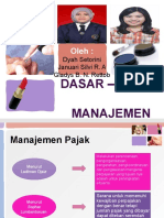 Kelompok Dasar Manajemen Pajak